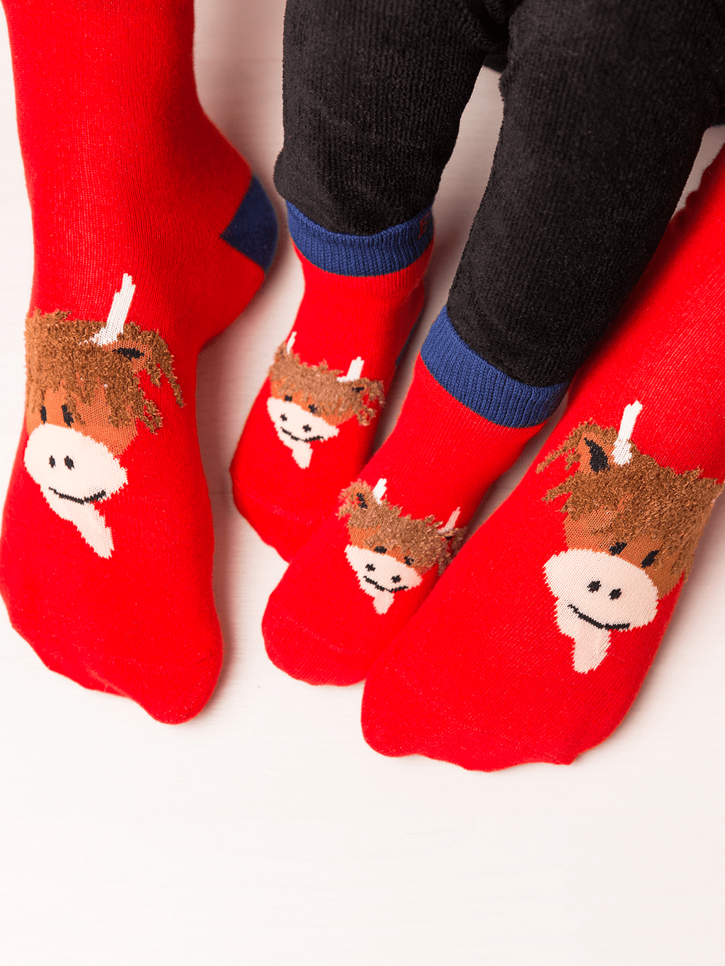 Hamish Highland Cow Socks
