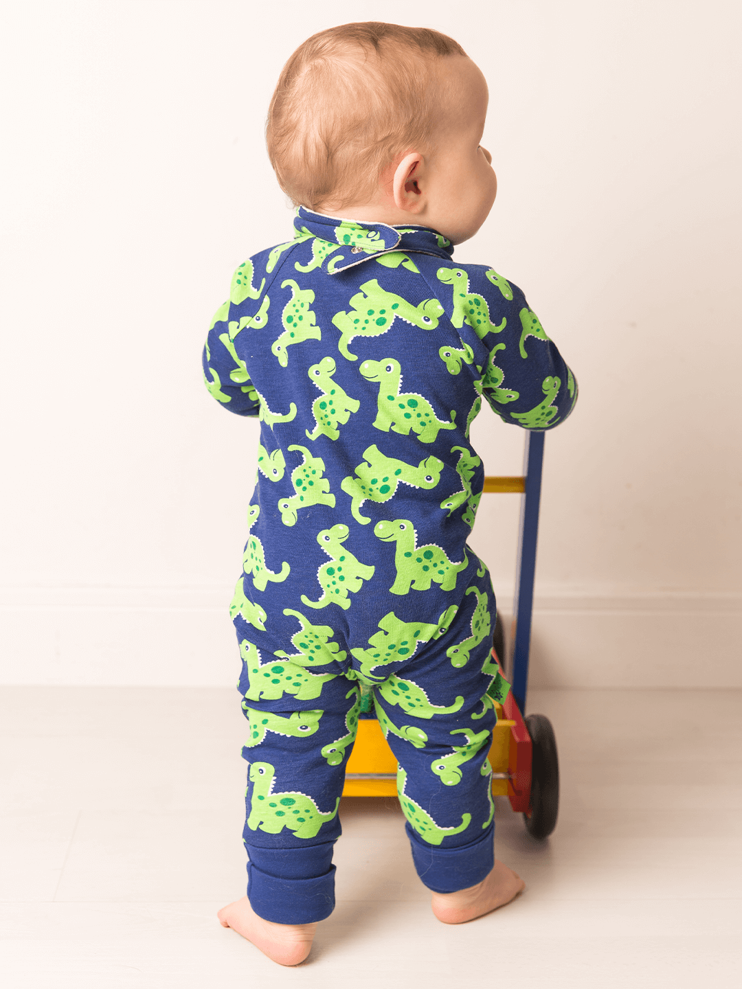 Maple the Dino Zip-Up Romper Playsuit