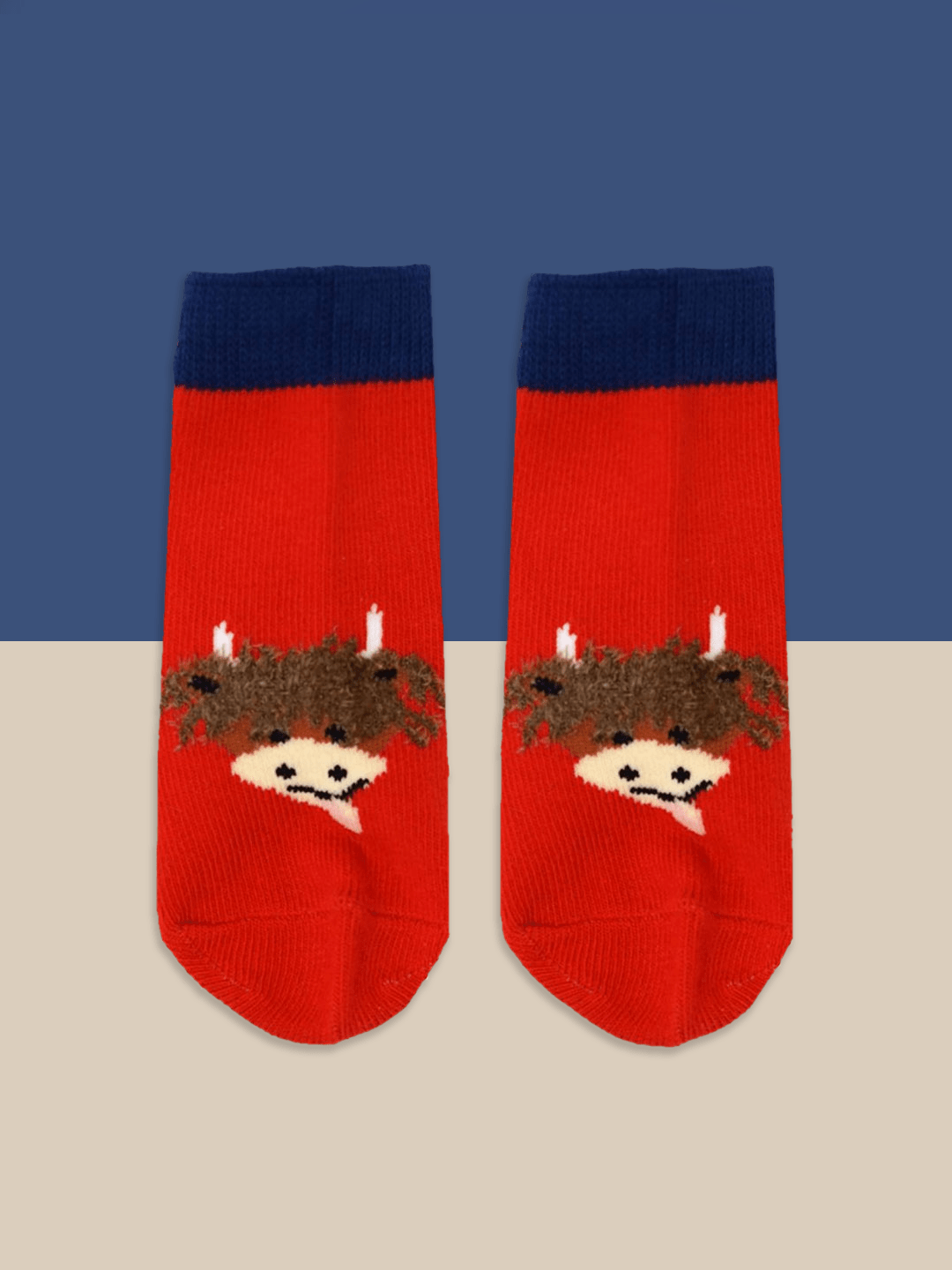 Hamish Highland Cow Socks