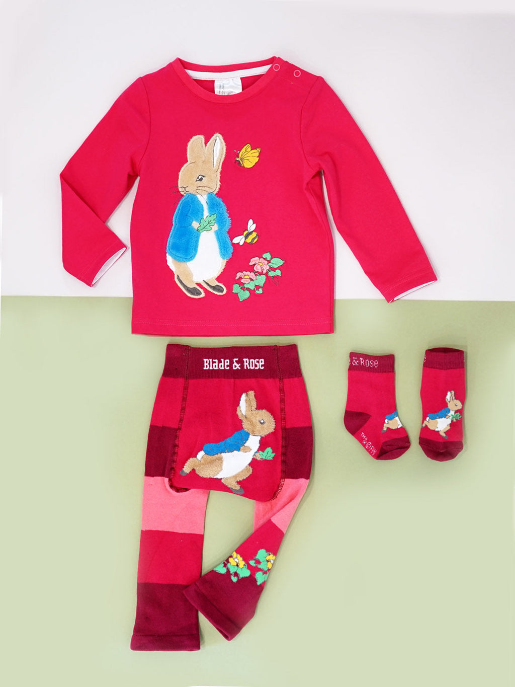 Peter Rabbit Autumn Leaf Socks