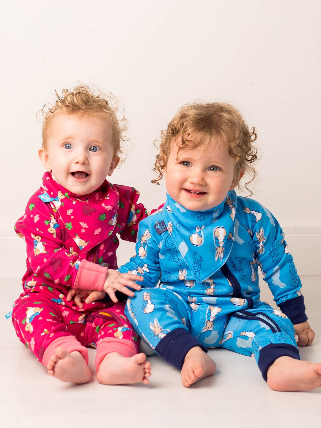 Peter Rabbit Navy Zip-Up Romper Playsuit