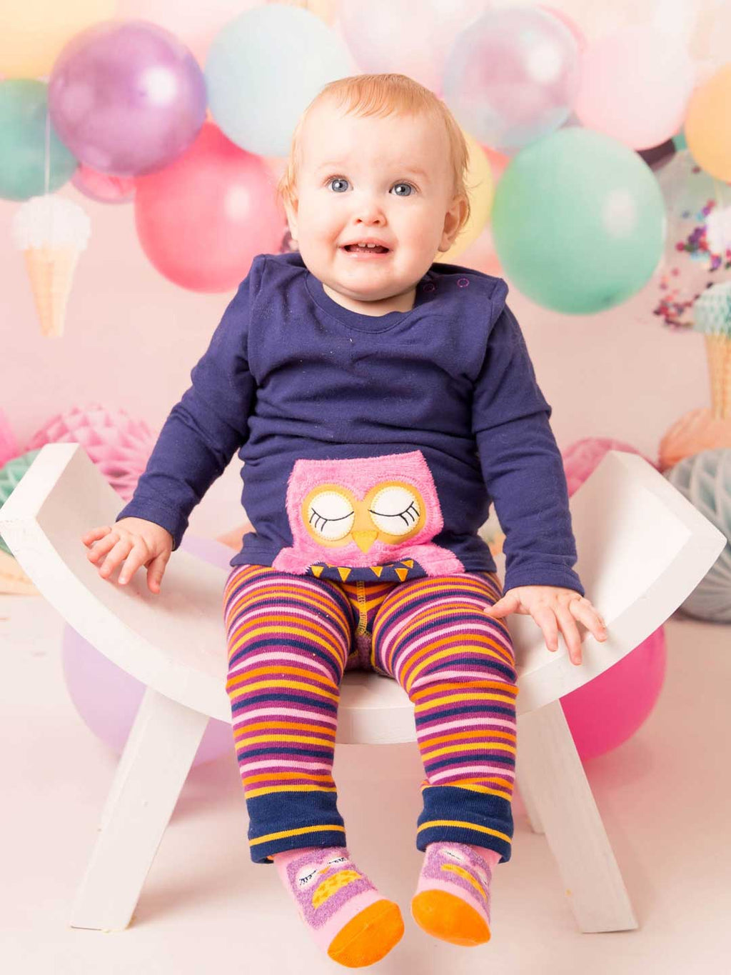 Betty Owl Top 0-6 Months