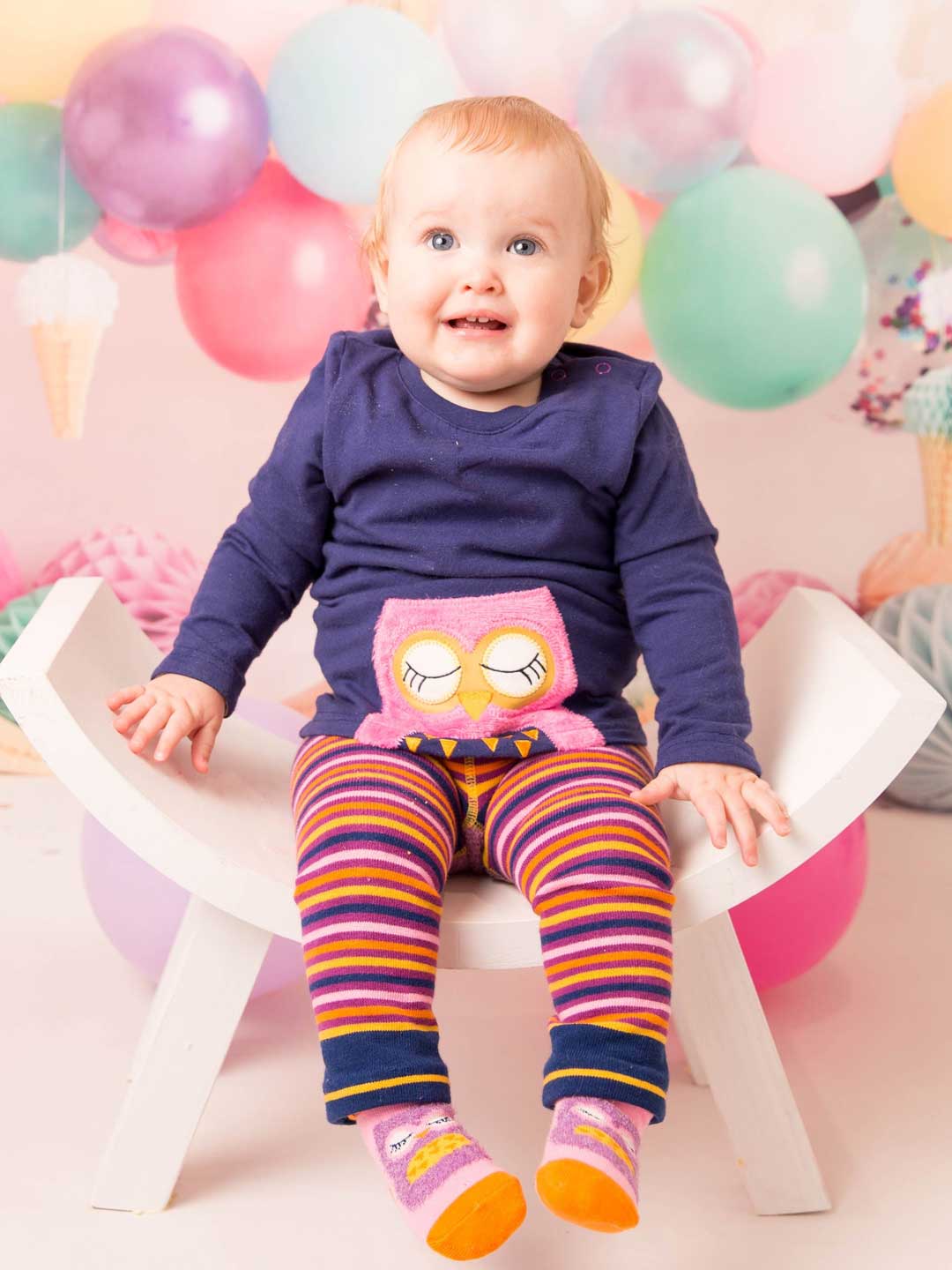 Betty Owl Top 0-6 Months