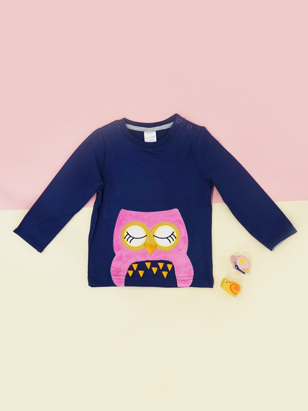 Betty Owl Top 0-6 Months