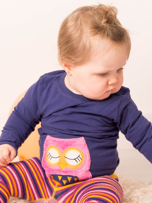 Betty Owl Top 0-6 Months